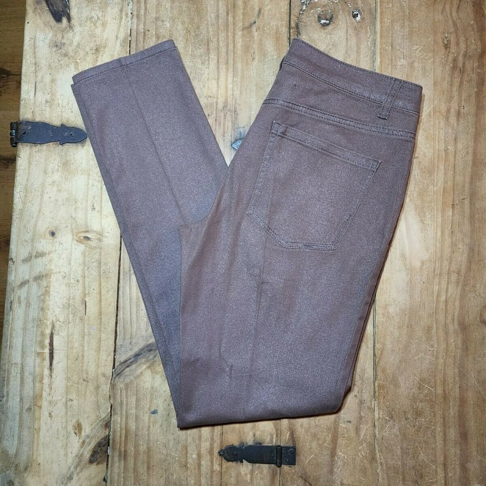 LIVERPOOL Mahogany Shimmer Jeans Size 28/6
